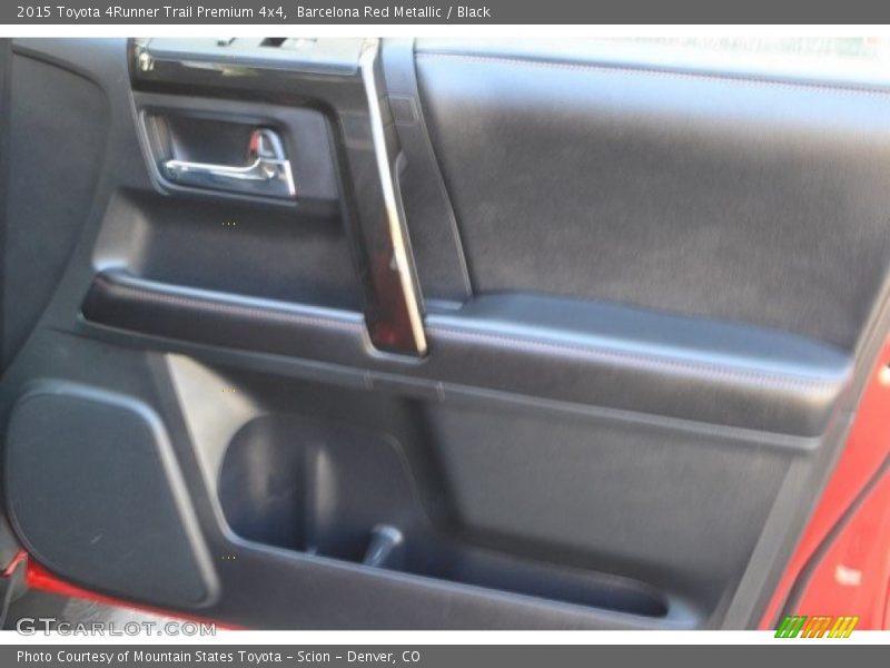 Barcelona Red Metallic / Black 2015 Toyota 4Runner Trail Premium 4x4