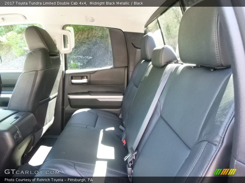 Midnight Black Metallic / Black 2017 Toyota Tundra Limited Double Cab 4x4