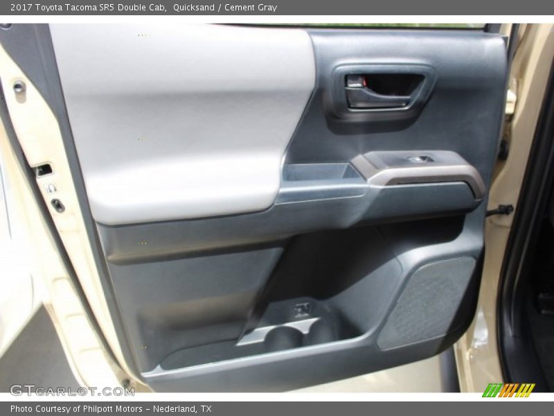 Quicksand / Cement Gray 2017 Toyota Tacoma SR5 Double Cab