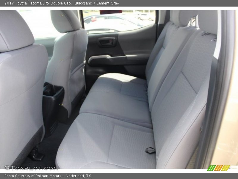 Quicksand / Cement Gray 2017 Toyota Tacoma SR5 Double Cab