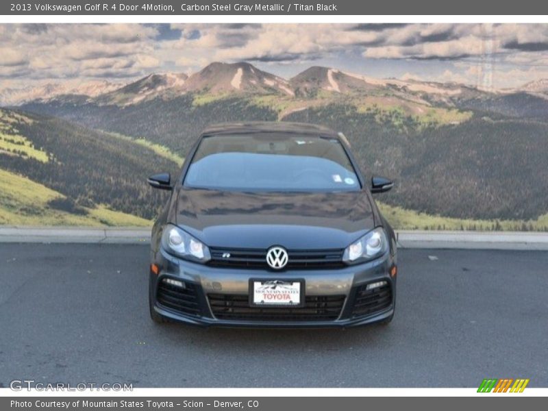 Carbon Steel Gray Metallic / Titan Black 2013 Volkswagen Golf R 4 Door 4Motion