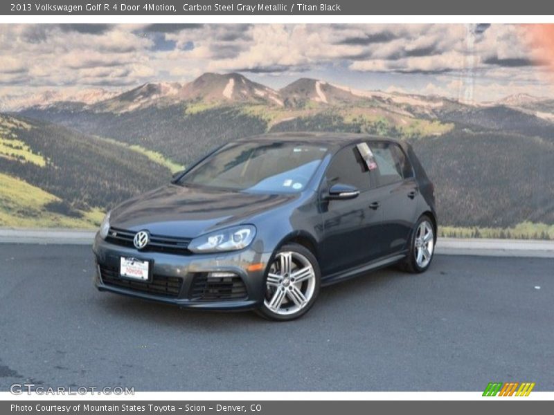 Carbon Steel Gray Metallic / Titan Black 2013 Volkswagen Golf R 4 Door 4Motion