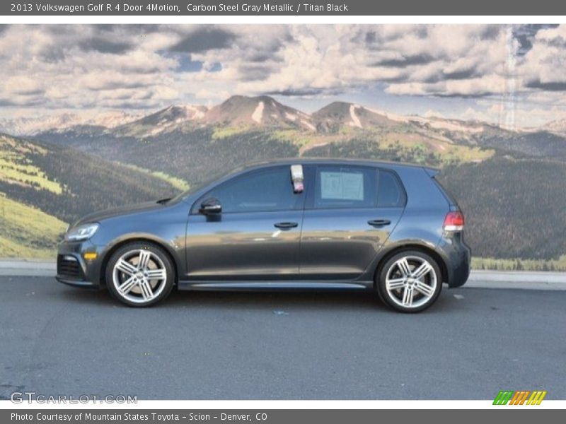 Carbon Steel Gray Metallic / Titan Black 2013 Volkswagen Golf R 4 Door 4Motion
