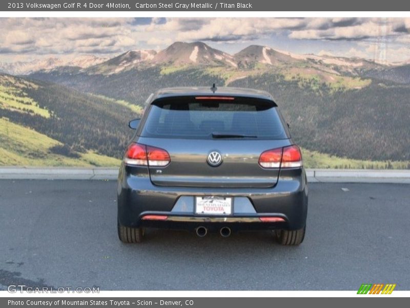 Carbon Steel Gray Metallic / Titan Black 2013 Volkswagen Golf R 4 Door 4Motion