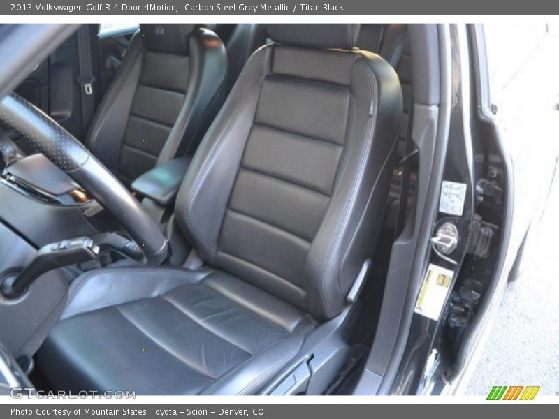 Carbon Steel Gray Metallic / Titan Black 2013 Volkswagen Golf R 4 Door 4Motion