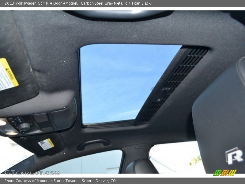 Carbon Steel Gray Metallic / Titan Black 2013 Volkswagen Golf R 4 Door 4Motion