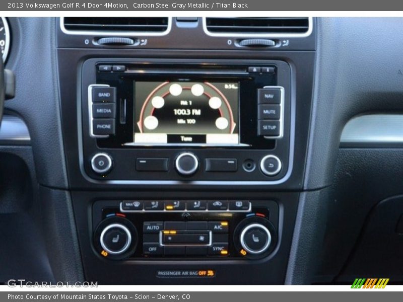 Carbon Steel Gray Metallic / Titan Black 2013 Volkswagen Golf R 4 Door 4Motion