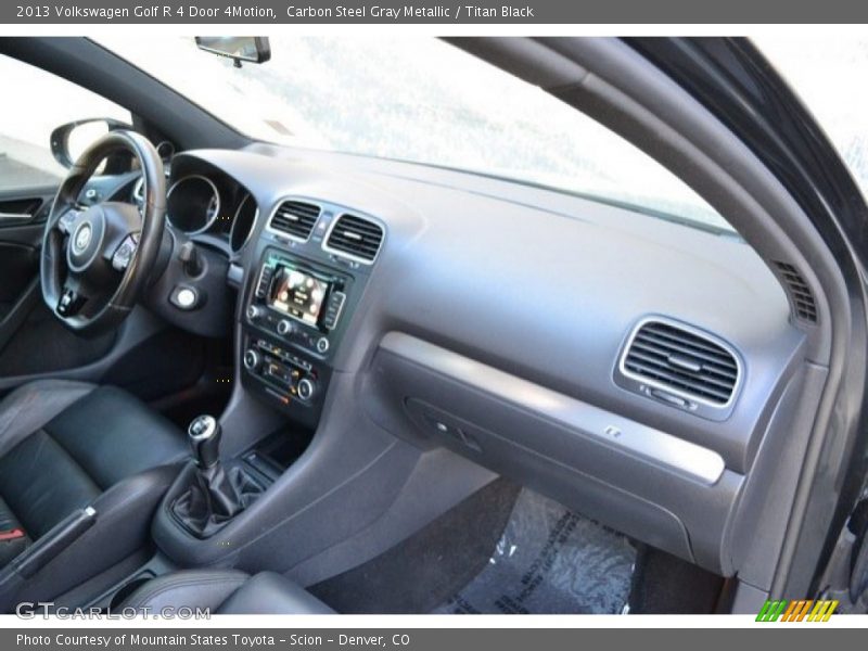 Carbon Steel Gray Metallic / Titan Black 2013 Volkswagen Golf R 4 Door 4Motion
