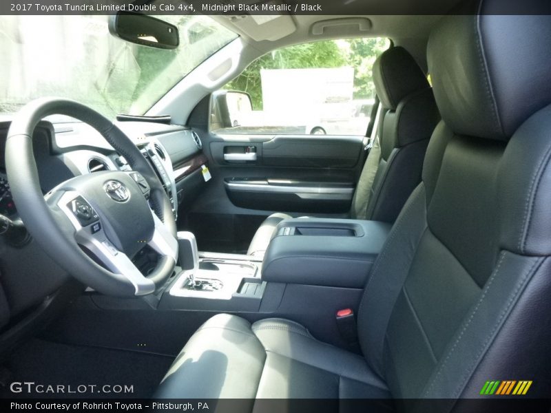 Front Seat of 2017 Tundra Limited Double Cab 4x4