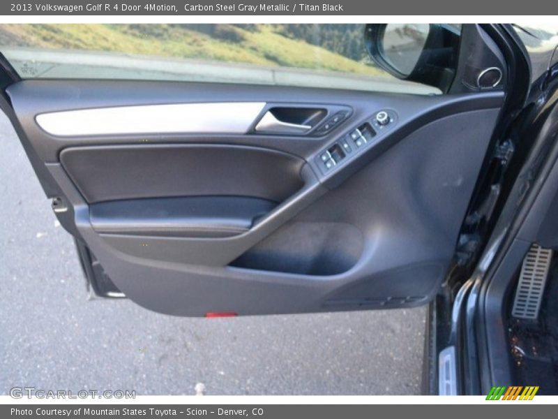 Carbon Steel Gray Metallic / Titan Black 2013 Volkswagen Golf R 4 Door 4Motion