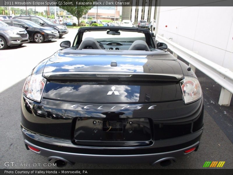 Kalapana Black / Dark Charcoal 2011 Mitsubishi Eclipse Spyder GS Sport