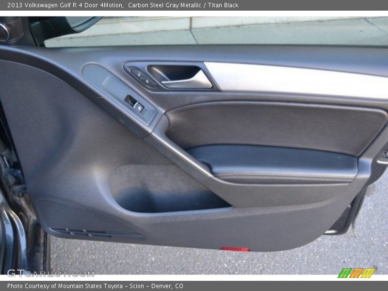 Carbon Steel Gray Metallic / Titan Black 2013 Volkswagen Golf R 4 Door 4Motion