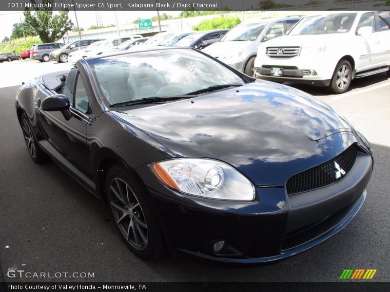 Kalapana Black / Dark Charcoal 2011 Mitsubishi Eclipse Spyder GS Sport