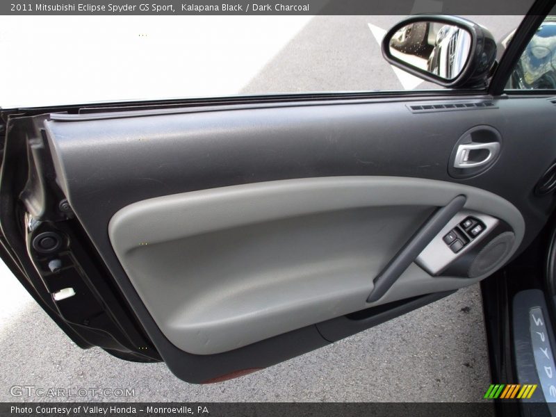 Kalapana Black / Dark Charcoal 2011 Mitsubishi Eclipse Spyder GS Sport