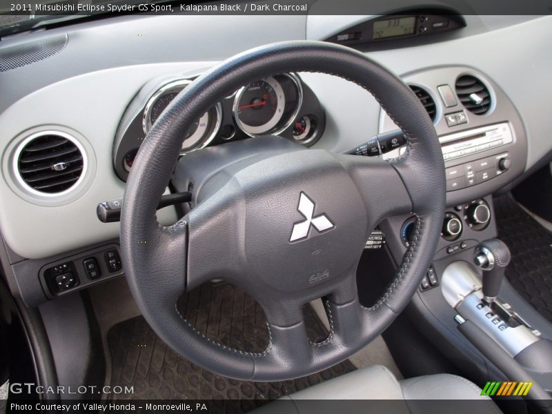 Kalapana Black / Dark Charcoal 2011 Mitsubishi Eclipse Spyder GS Sport
