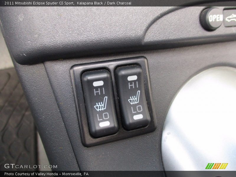 Kalapana Black / Dark Charcoal 2011 Mitsubishi Eclipse Spyder GS Sport