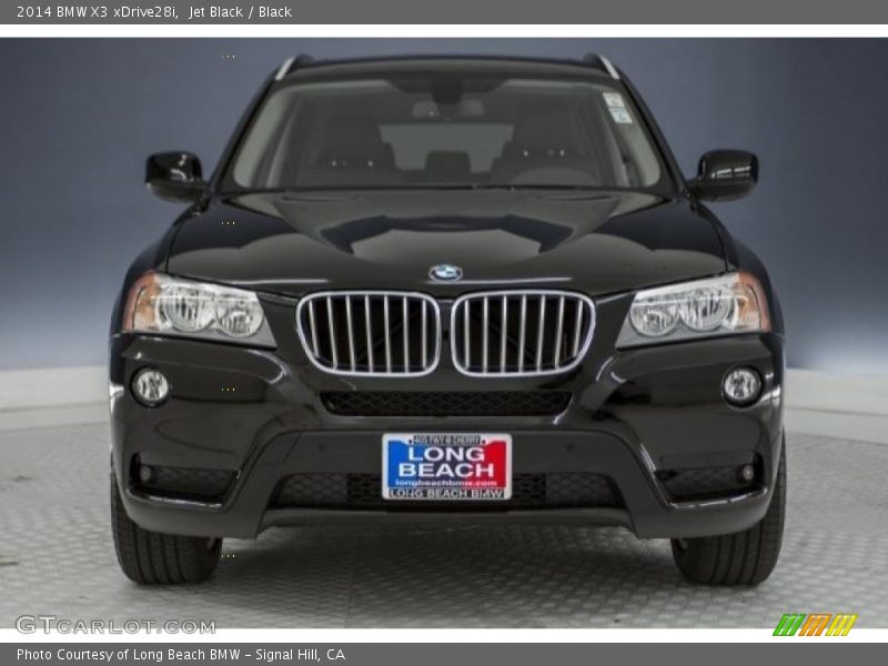 Jet Black / Black 2014 BMW X3 xDrive28i