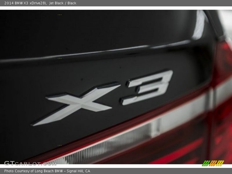 Jet Black / Black 2014 BMW X3 xDrive28i