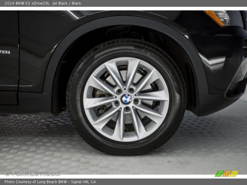 Jet Black / Black 2014 BMW X3 xDrive28i