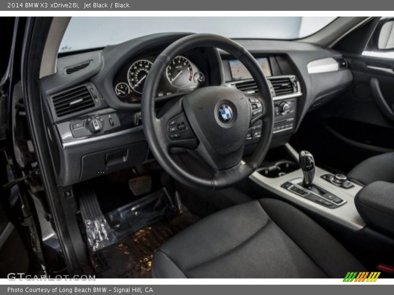 Jet Black / Black 2014 BMW X3 xDrive28i