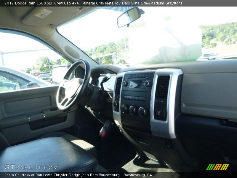 Mineral Gray Metallic / Dark Slate Gray/Medium Graystone 2012 Dodge Ram 1500 SLT Crew Cab 4x4