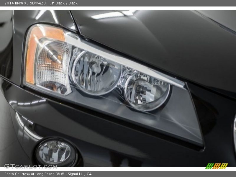 Jet Black / Black 2014 BMW X3 xDrive28i