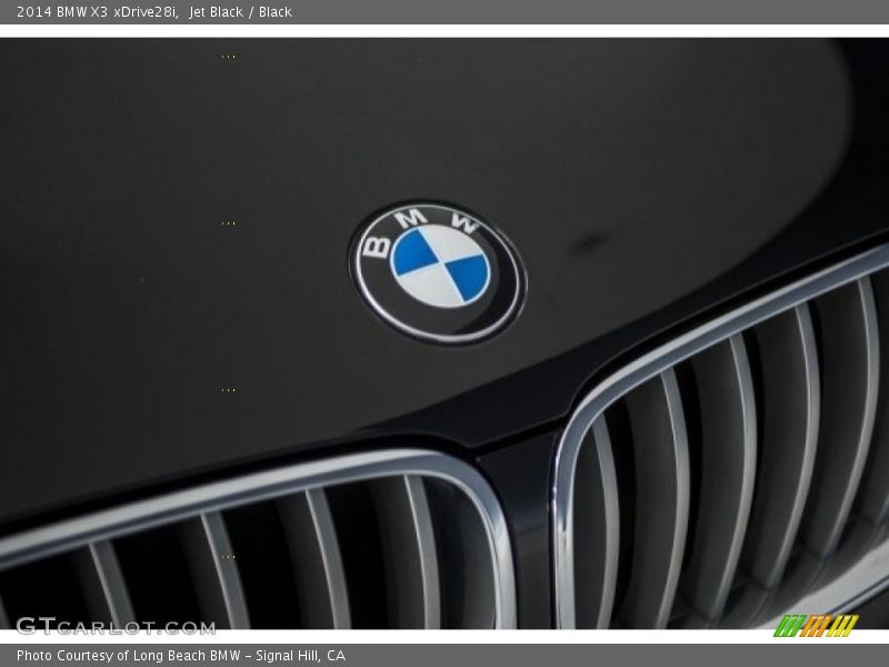 Jet Black / Black 2014 BMW X3 xDrive28i