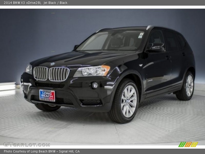 Jet Black / Black 2014 BMW X3 xDrive28i