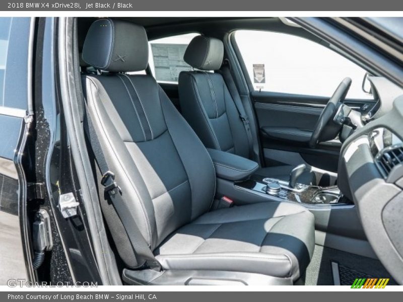 Jet Black / Black 2018 BMW X4 xDrive28i