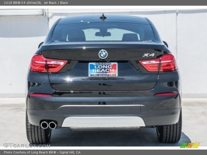 Jet Black / Black 2018 BMW X4 xDrive28i