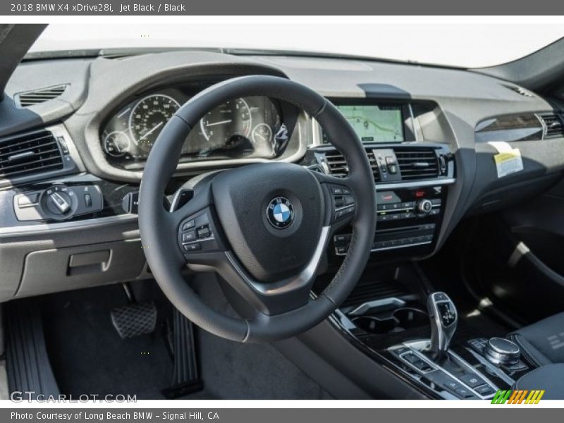 Jet Black / Black 2018 BMW X4 xDrive28i