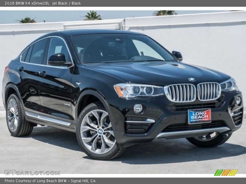 Jet Black / Black 2018 BMW X4 xDrive28i