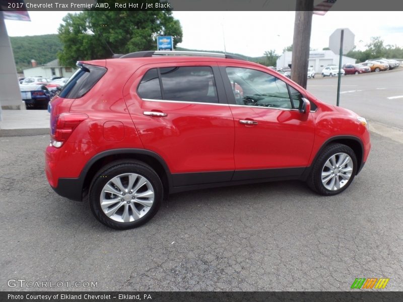 Red Hot / Jet Black 2017 Chevrolet Trax Premier AWD