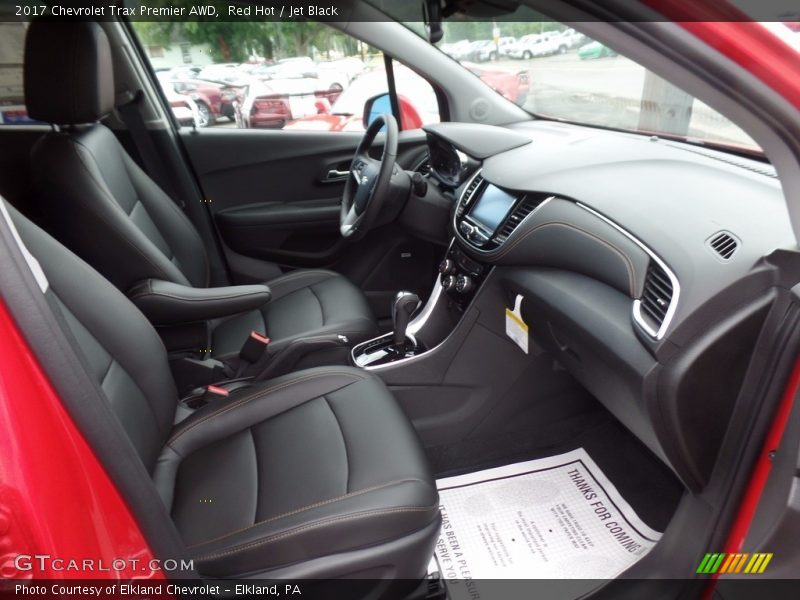 Red Hot / Jet Black 2017 Chevrolet Trax Premier AWD