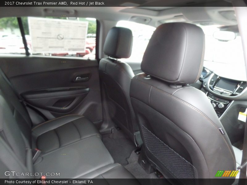 Red Hot / Jet Black 2017 Chevrolet Trax Premier AWD
