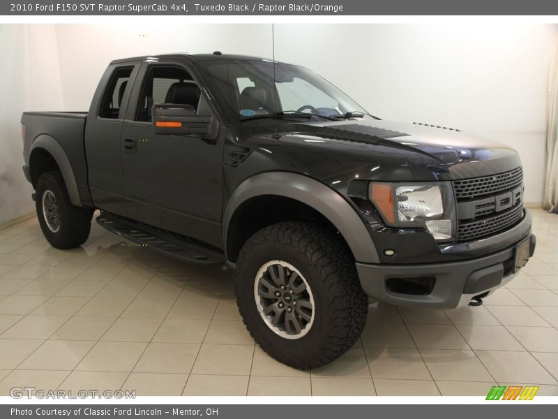 Tuxedo Black / Raptor Black/Orange 2010 Ford F150 SVT Raptor SuperCab 4x4