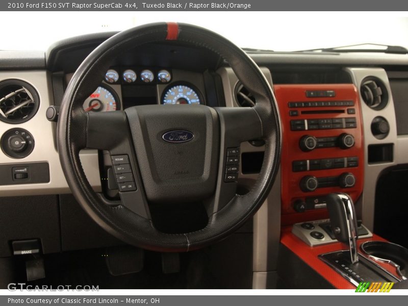 Dashboard of 2010 F150 SVT Raptor SuperCab 4x4