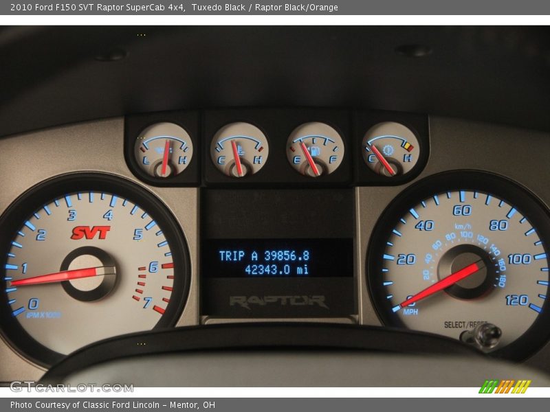  2010 F150 SVT Raptor SuperCab 4x4 SVT Raptor SuperCab 4x4 Gauges