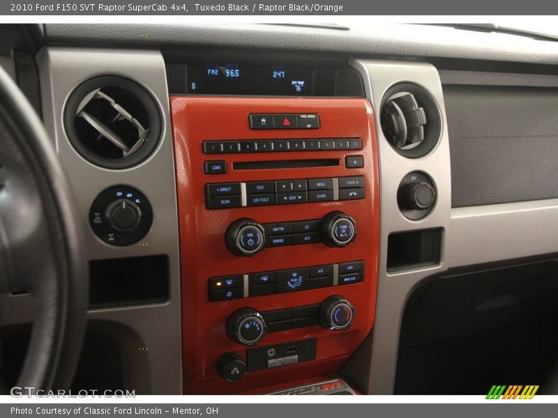 Controls of 2010 F150 SVT Raptor SuperCab 4x4