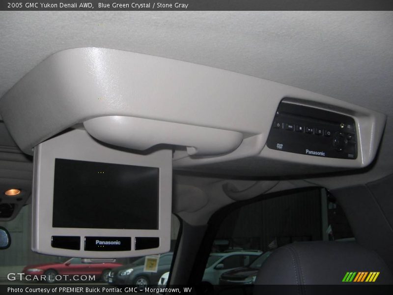 Blue Green Crystal / Stone Gray 2005 GMC Yukon Denali AWD