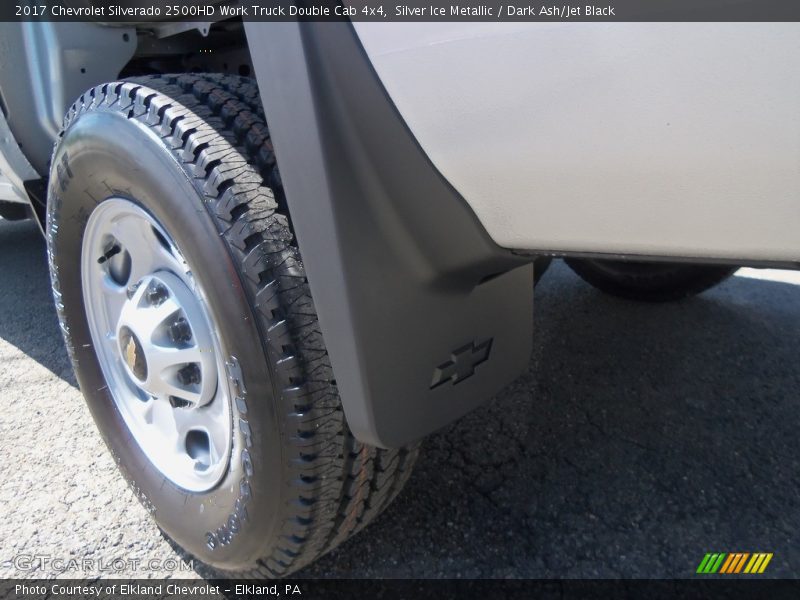 Silver Ice Metallic / Dark Ash/Jet Black 2017 Chevrolet Silverado 2500HD Work Truck Double Cab 4x4