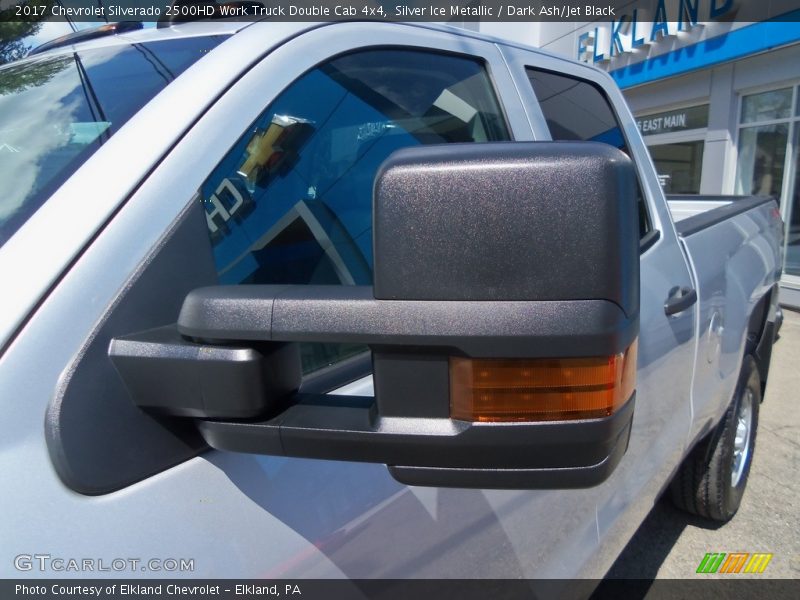 Silver Ice Metallic / Dark Ash/Jet Black 2017 Chevrolet Silverado 2500HD Work Truck Double Cab 4x4