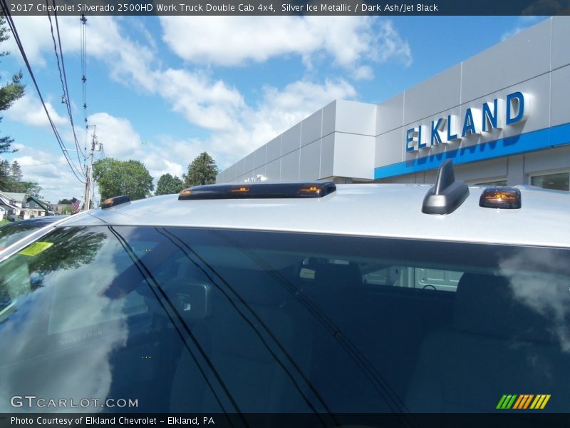 Silver Ice Metallic / Dark Ash/Jet Black 2017 Chevrolet Silverado 2500HD Work Truck Double Cab 4x4