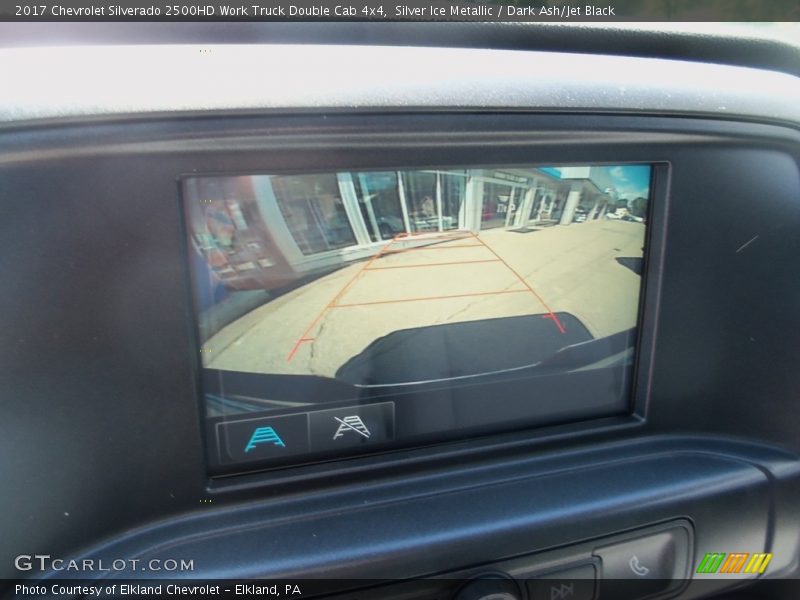 Silver Ice Metallic / Dark Ash/Jet Black 2017 Chevrolet Silverado 2500HD Work Truck Double Cab 4x4