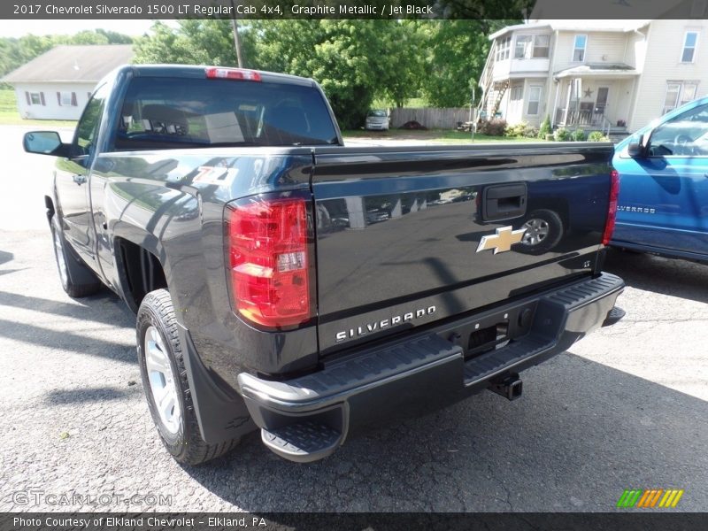 Graphite Metallic / Jet Black 2017 Chevrolet Silverado 1500 LT Regular Cab 4x4