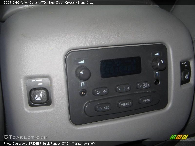 Blue Green Crystal / Stone Gray 2005 GMC Yukon Denali AWD