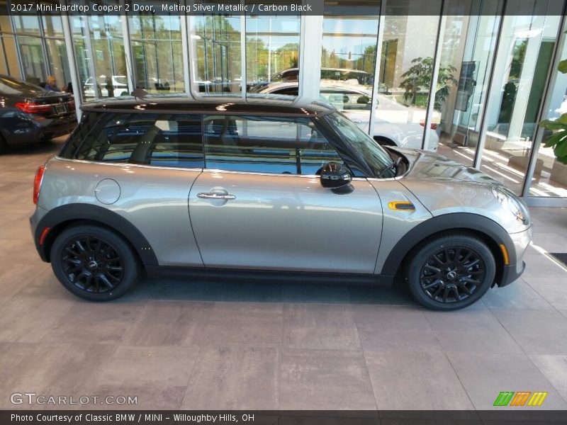 Melting Silver Metallic / Carbon Black 2017 Mini Hardtop Cooper 2 Door