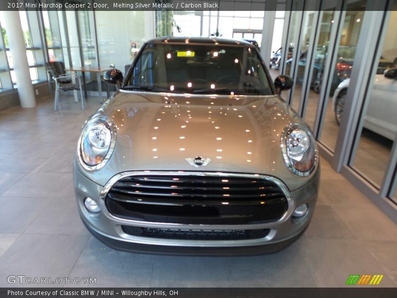 Melting Silver Metallic / Carbon Black 2017 Mini Hardtop Cooper 2 Door