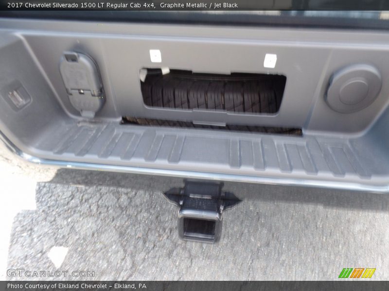 Graphite Metallic / Jet Black 2017 Chevrolet Silverado 1500 LT Regular Cab 4x4