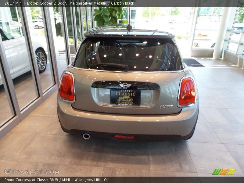 Melting Silver Metallic / Carbon Black 2017 Mini Hardtop Cooper 2 Door